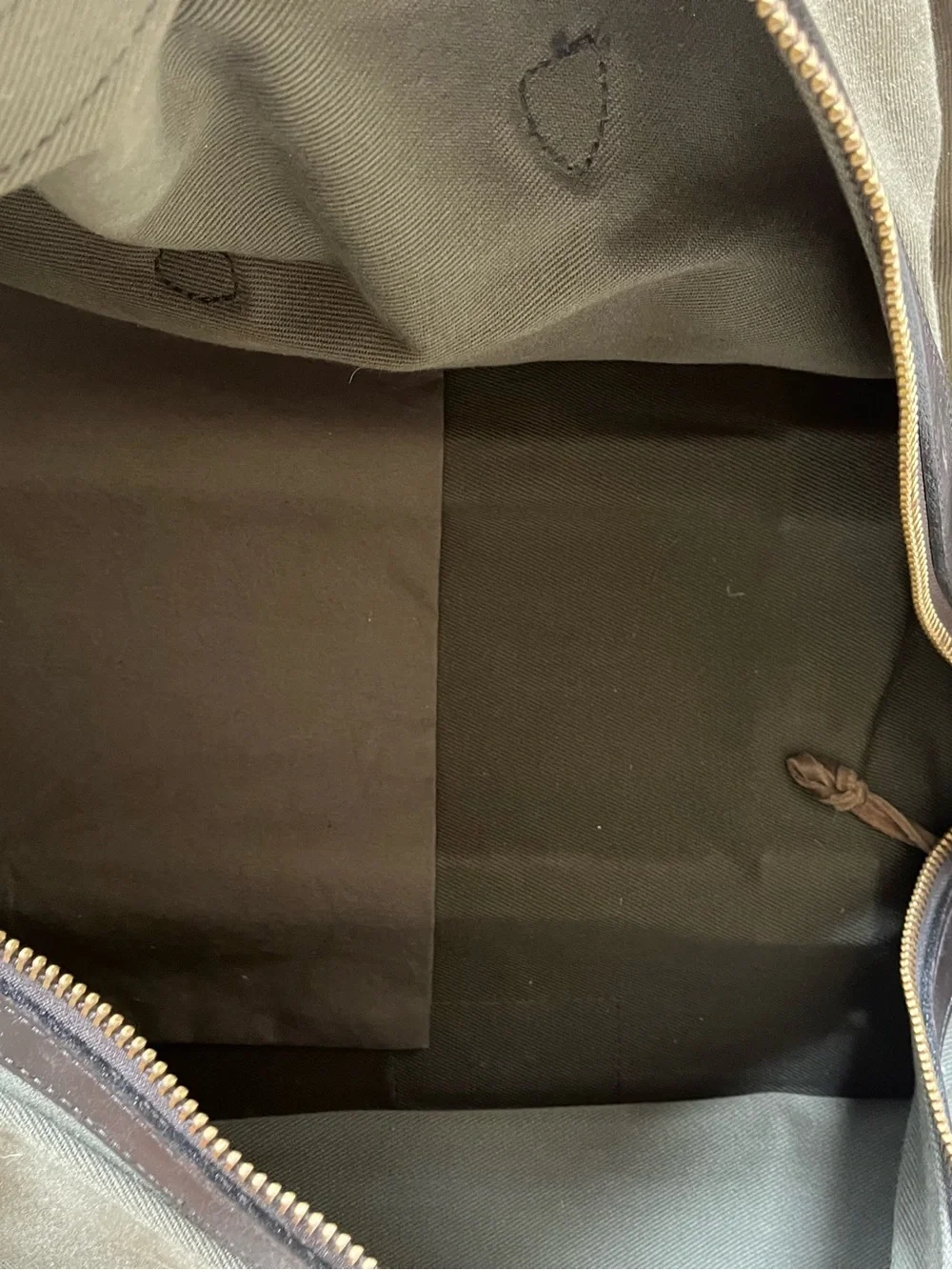 Filson Canvas and Leather Roll-Top Duffle Bag - Olive Green
